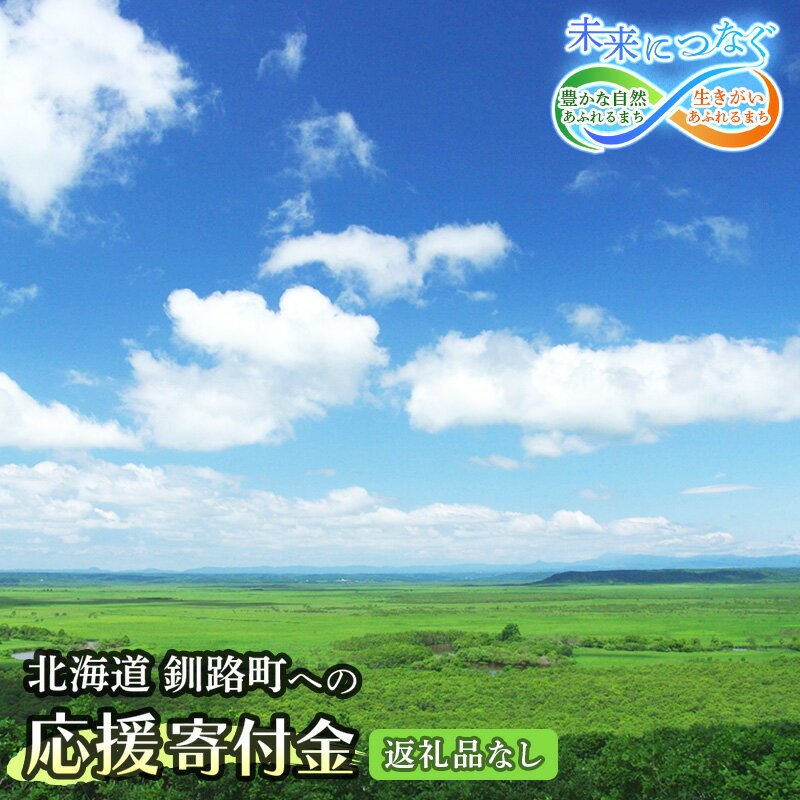 【ふるさと納税】北海道 釧路町 ふるさと 応援寄附金 1,000,000円 | 返礼品なし / 返礼品ナシ | ＜ご寄附のみとなります ＞ | kushiro town 釧路町 釧路超 特産品